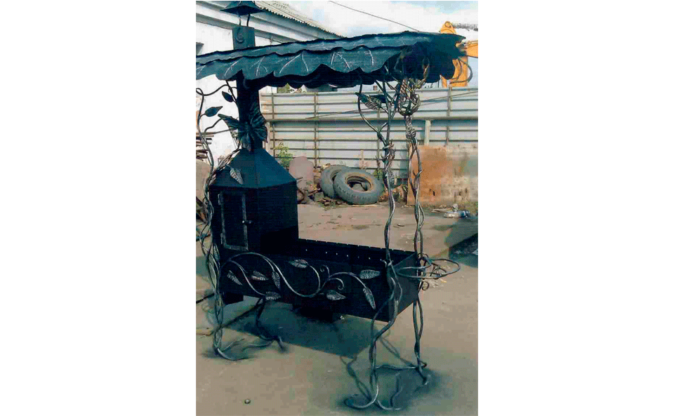 Изготовление кованые мангалы в Челябинске