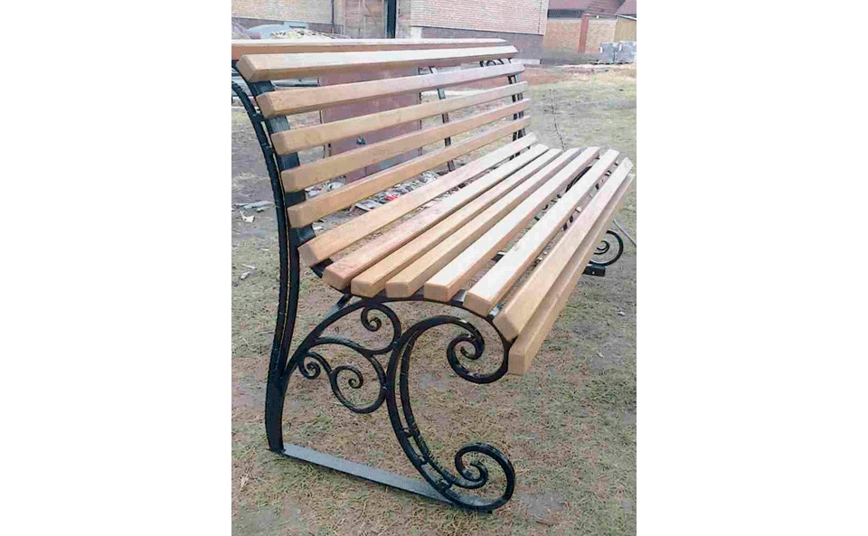 Изготовление Кованая скамейка в Челябинске